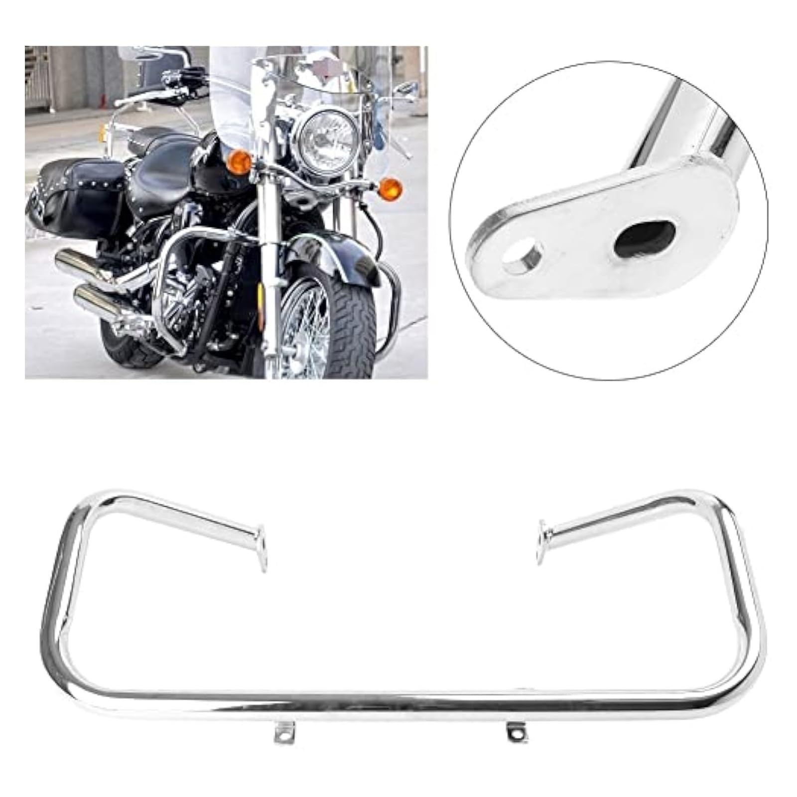 Amazon.co.jp: バイク用エンジンガード 用 スティード 400 600 用 VLX